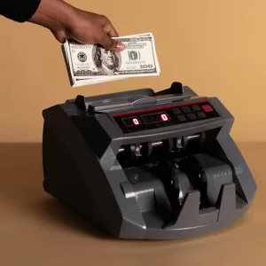 máquina registradora de despesas e receitas