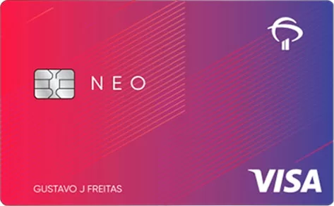 cartão de crédito bradesco neo visa internacional