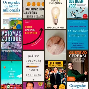 livros sobre educação financeira e finanças